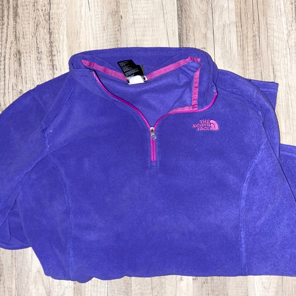 North face 1/4 zip